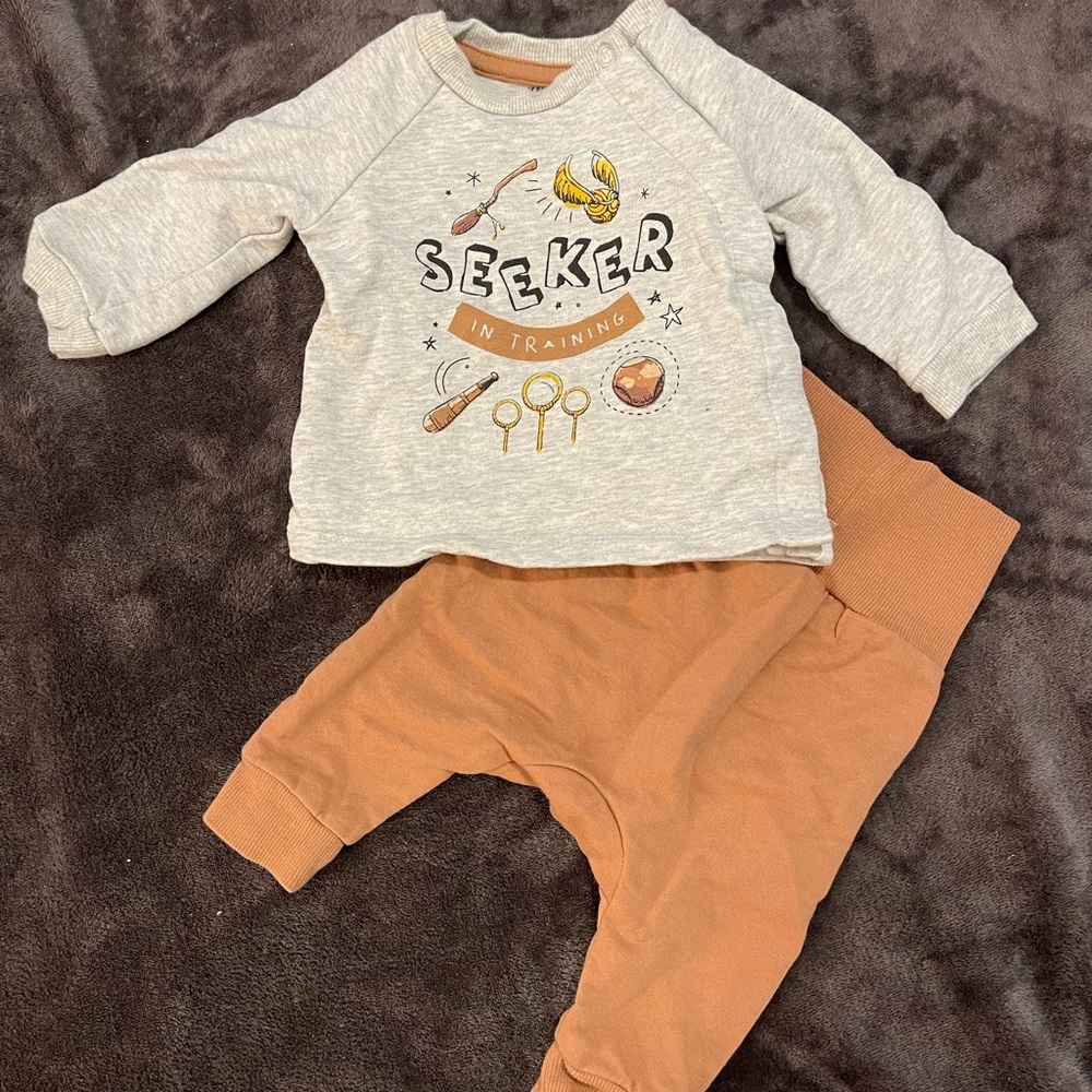 Harry Potter Seeker Outfit NB